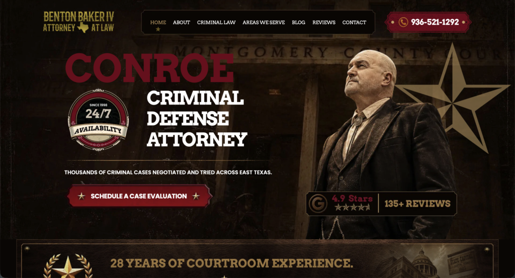 Benton Baker IV, Attorney At Law