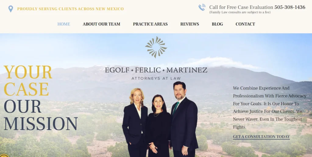 Egolf + Ferlic + Martinez, LLC