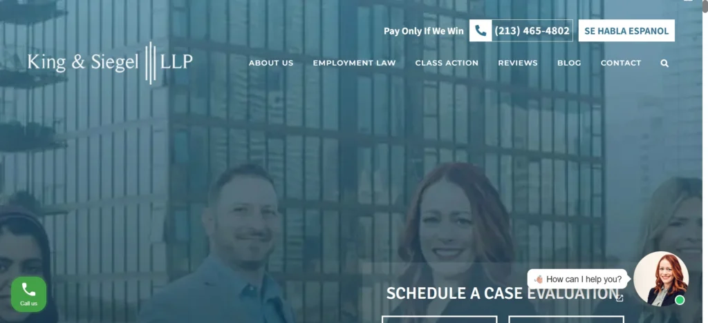 King & Siegel LLP. King & Siegel LLP.