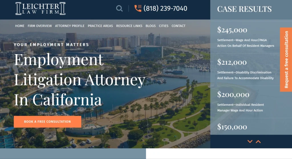 Leichter Law Firm, APC Leichter Law Firm, APC