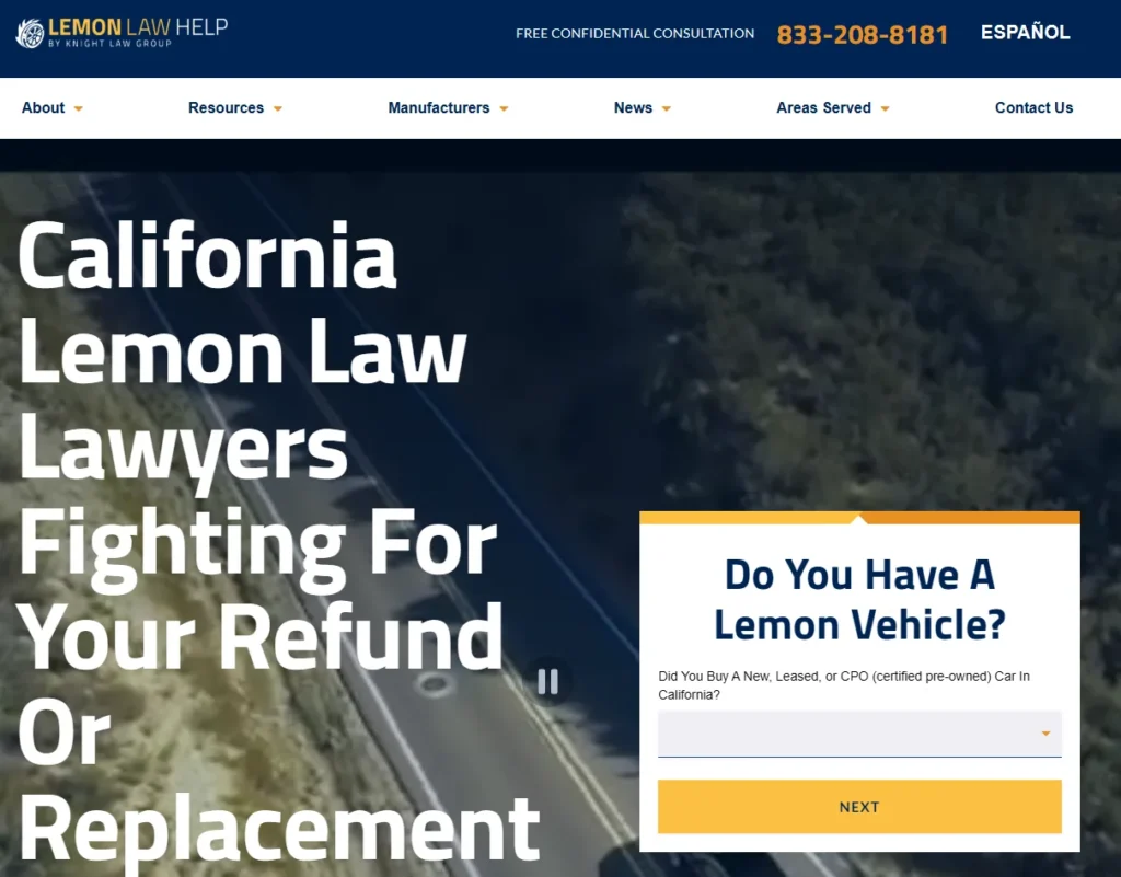 Lemon Law Help