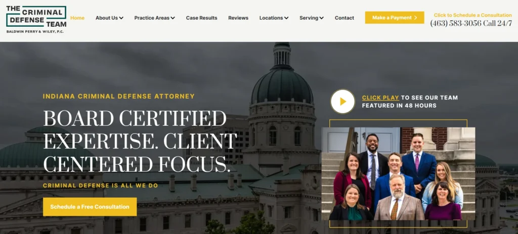 The Criminal Defense Team (Baldwin, Perry & Wiley, P.C.)