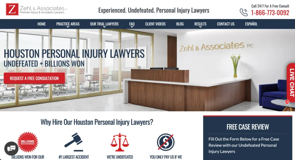 Zehl & Associates Injury & Accident Lawyers