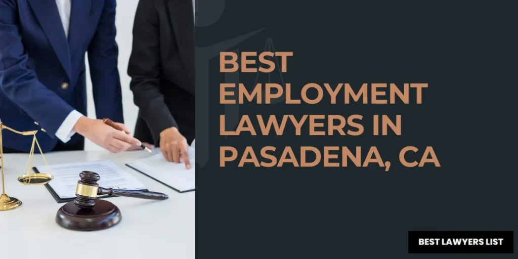 best employment lawyers in pasadena