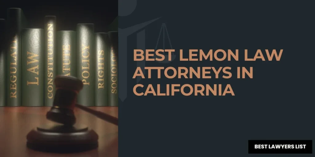 best lemon law attorneys in california