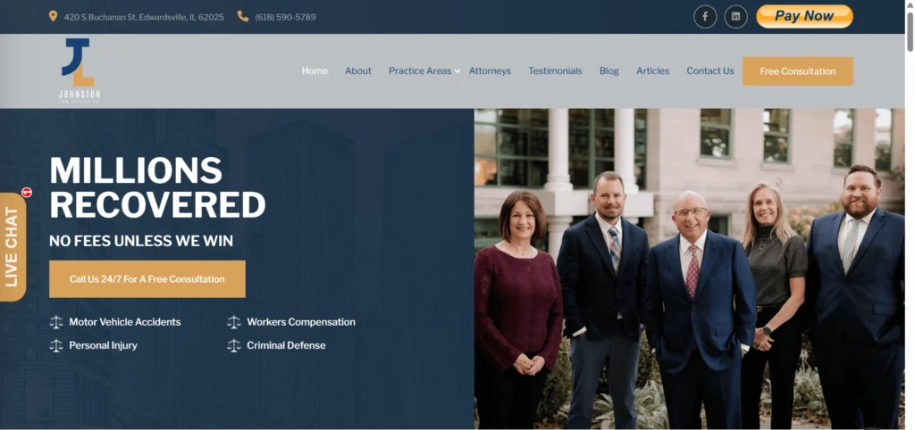 johnston law offices p.c