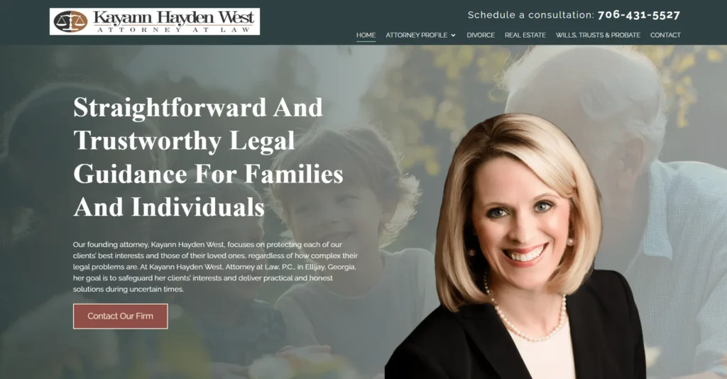 kayann hayden west attorney at law p.c.