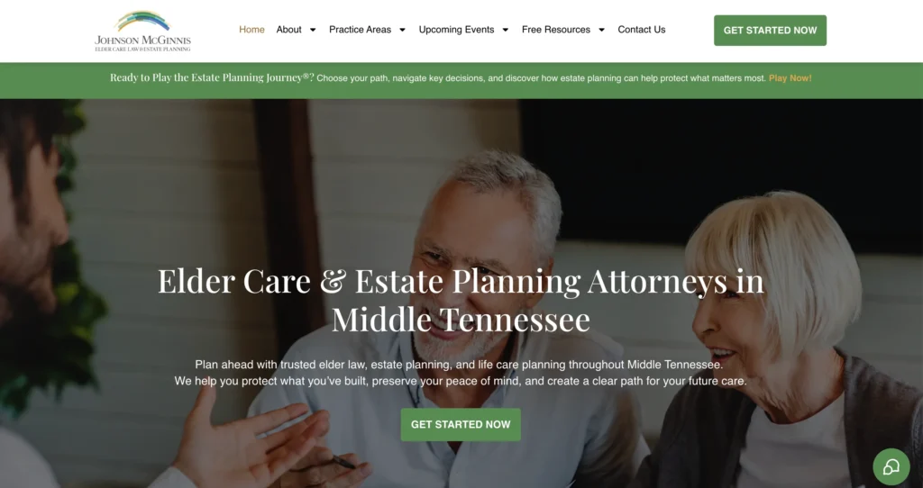 Johnson McGinnis Elder Care Law & Estate Planning