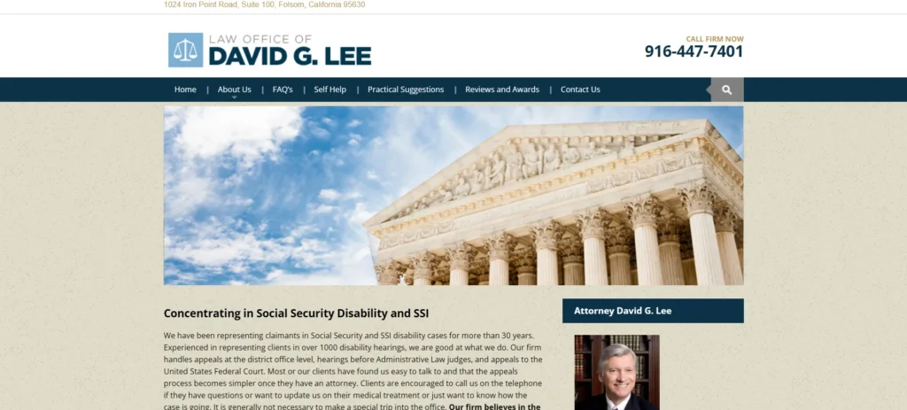 Law Office of David G. Lee