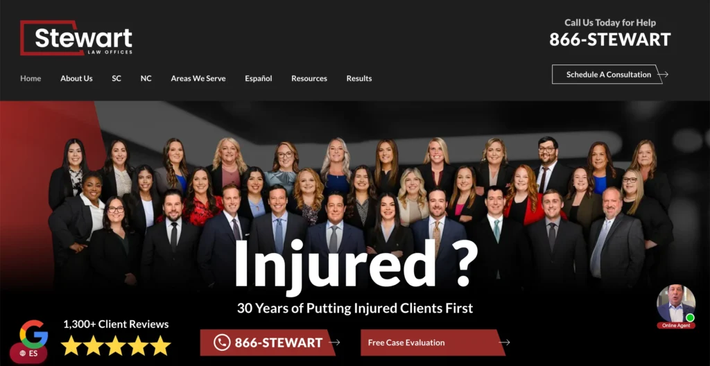 Stewart Law Offices - Workers Compensation & Car Accident Lawyers Stewart Law Offices - Workers Compensation & Car Accident Lawyers