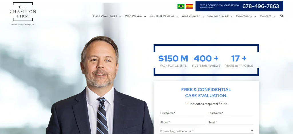 The Champion Firm, Personal Injury Attorneys, P.C.