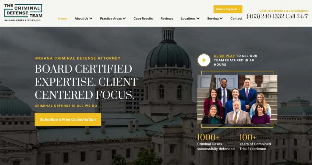 The Criminal Defense Team (Baldwin, Perry & Wiley, P.C.)