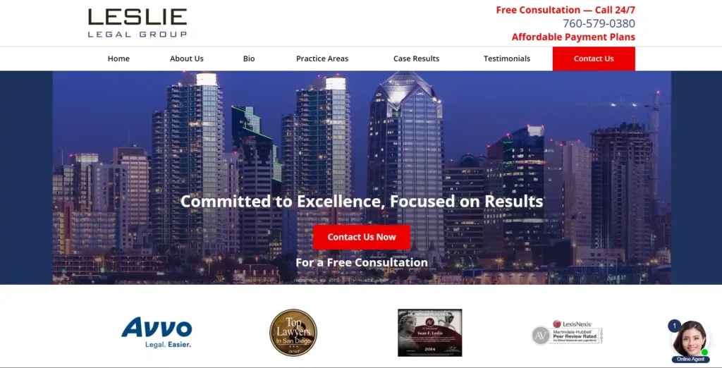 The Law Office of Elisabeth Silva and the Leslie Legal Group