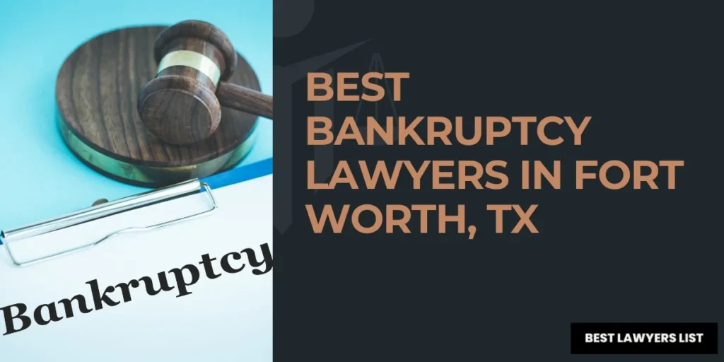 best bankruptcy lawyers in fort worth