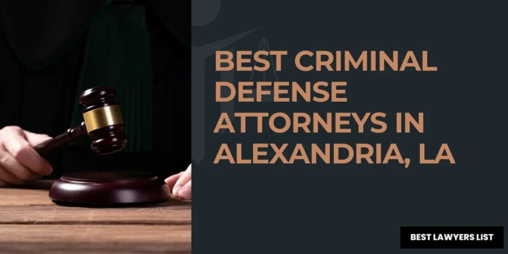 best criminal defense attorneys in alexandria