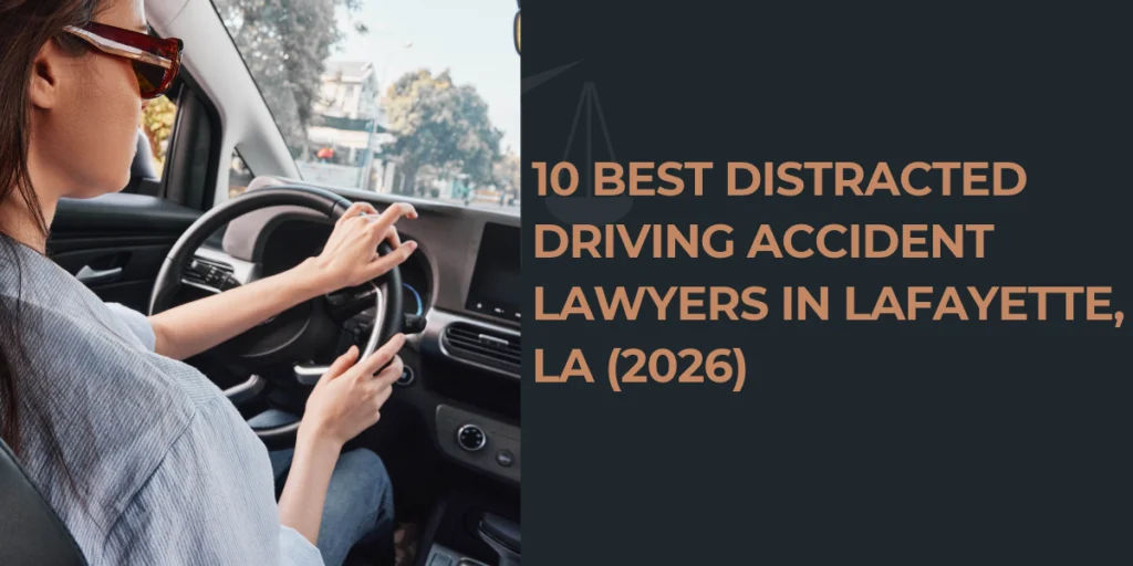 best distracted driving accident lawyers in lafayette