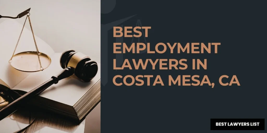 best employment lawyers in costa mesa