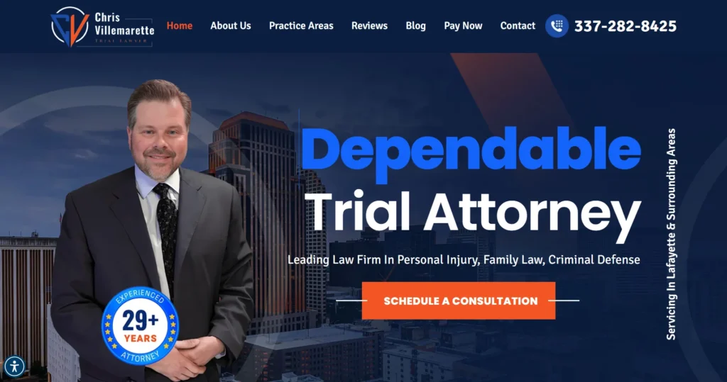 chris villemarette, trial lawyer