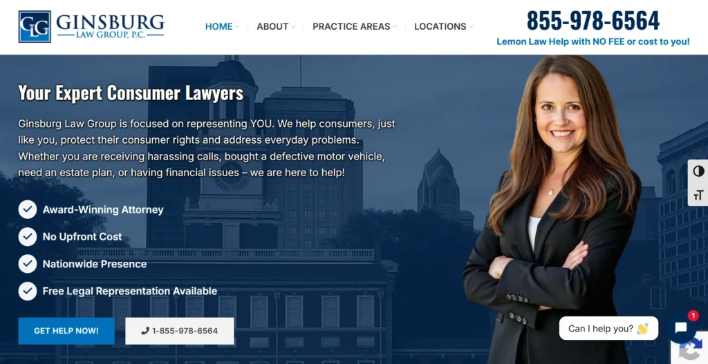 ginsburg law group, p.c.
