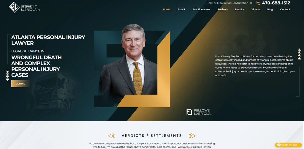 Stephen T. LaBriola, PC - Best personal injury lawyers in Atlanta, GA