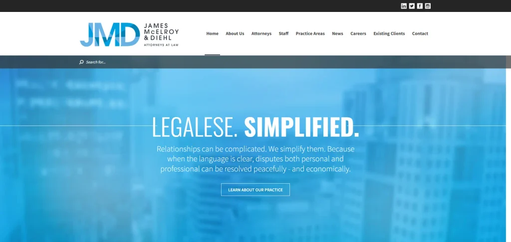 James, McElroy & Diehl, P.A.