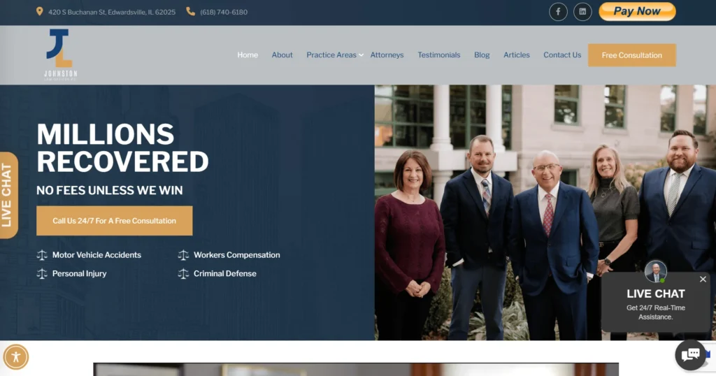johnston law offices, p.c.