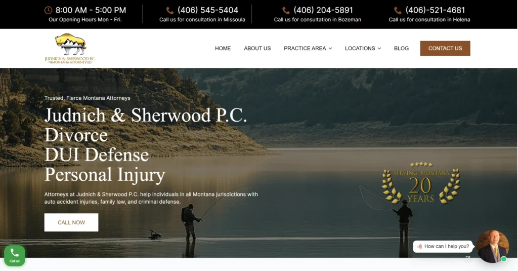 judnich & sherwood, p.c.