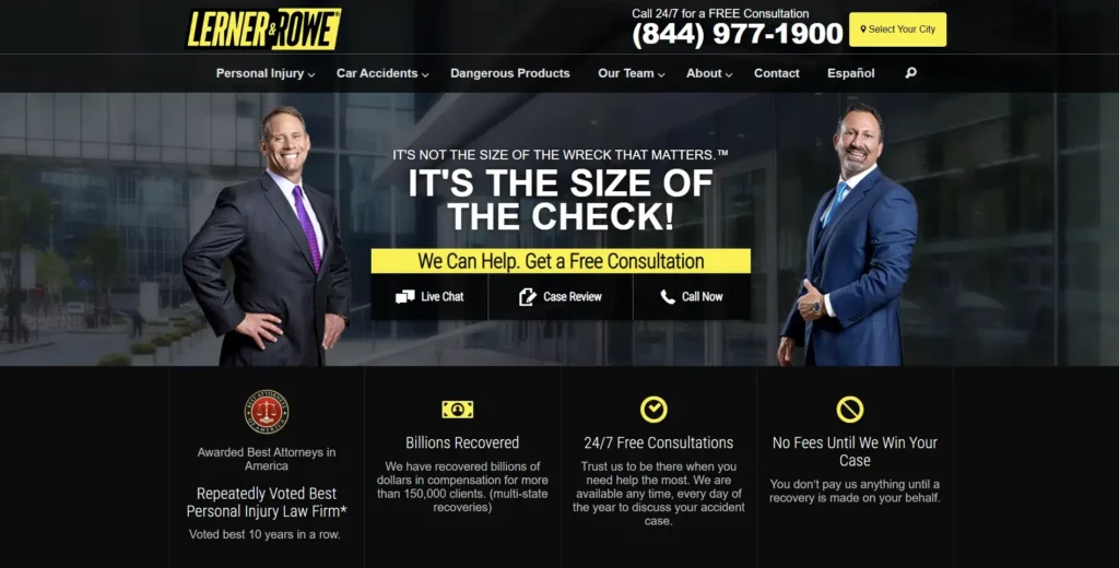 Lerner and Rowe Injury Attorneys