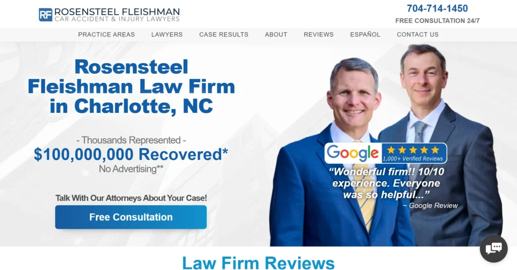 rosensteel fleishman car accident & injury lawyers