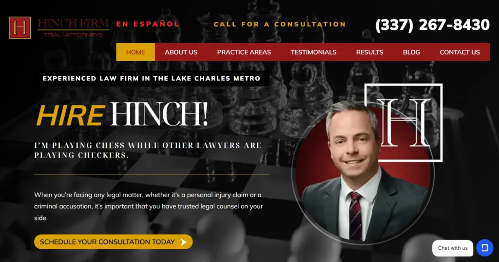 the hinch firm trial attorneys