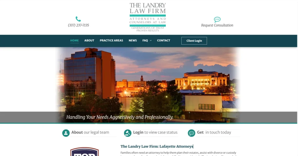 the landry law firm